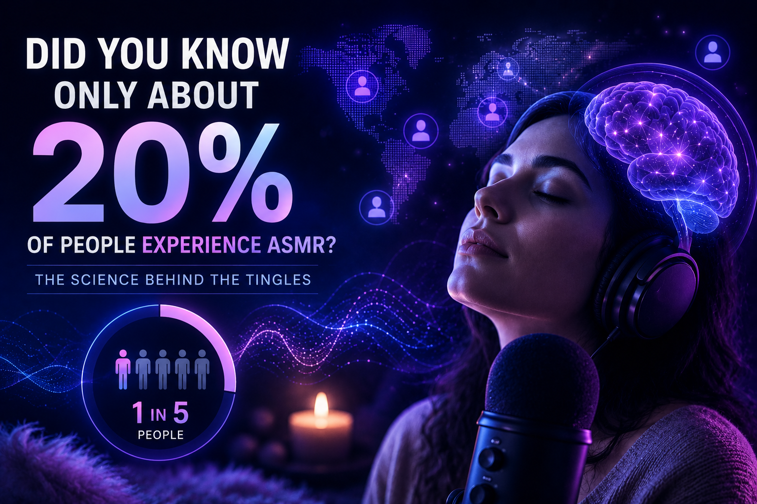 Did You Know Only About 20% of People Experience ASMR? The Science Behind the Tingles